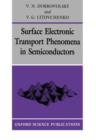 Surface Electronic Transport Phenomena in Semiconductors - Book