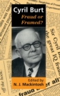Cyril Burt: Fraud or Framed? - Book