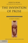 The Invention of Prose - Book
