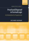 Proof and Disproof in Formal Logic : An Introduction for programmers - Book