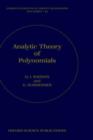 Analytic Theory of Polynomials - Book