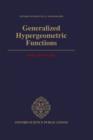 Generalized Hypergeometric Functions - Book