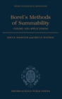 Borel's Methods of Summability : Theory and Applications - Book
