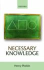 Necessary Knowledge - Book