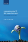Economic Growth and the Environment : An Introduction to the Theory - Book