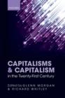 Capitalisms and Capitalism in the Twenty-First Century - Book