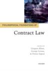 Philosophical Foundations of Contract Law - Book