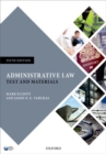 Administrative Law : Text and Materials - Book