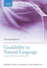 Gradability in Natural Language : Logical and Grammatical Foundations - Book