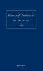 History of Universities : Volume XXVIII/1 - Book
