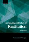 The Principles of the Law of Restitution - Book