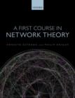 A First Course in Network Theory - Book