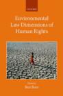 Environmental Law Dimensions of Human Rights - Book