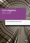 Civil Litigation 2015-2016 - Book