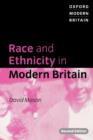 Race and Ethnicity in Modern Britain - Book