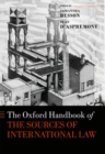 The Oxford Handbook of the Sources of International Law - Book