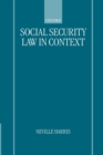 Social Security Law in Context - Book