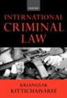 International Criminal Law - Book