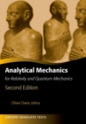 Analytical Mechanics for Relativity and Quantum Mechanics - Book