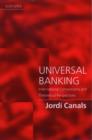 Universal Banking : International Comparisons and Theoretical Perspectives - Book