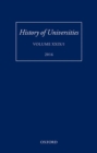 History of Universities : Volume XXIX / 1 - Book