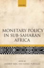 Monetary Policy in Sub-Saharan Africa - Book