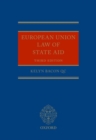 European Union Law of State Aid - Book