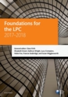 Foundations for the LPC 2017-2018 - Book