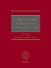 Commentaries on European Contract Laws - Book
