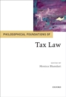 Philosophical Foundations of Tax Law - Book