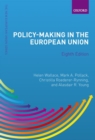 Policy-Making in the European Union - Book