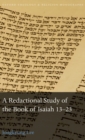 A Redactional Study of the Book of Isaiah 13-23 - Book
