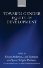 Towards Gender Equity in Development - Book