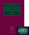 Blackstone's Employment Law Practice 2019 (book and digital pack) - Book