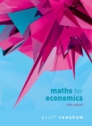 Maths for Economics - Book