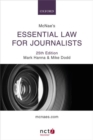 McNae's Essential Law for Journalists - Book