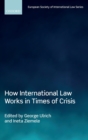 How International Law Works in Times of Crisis - Book