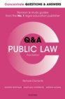 Concentrate Questions and Answers Public Law : Law Q&A Revision and Study Guide - Book