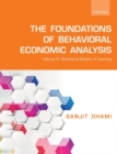 The Foundations of Behavioral Economic Analysis : Volume VI: Behavioral Models of Learning - Book