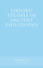 Oxford Studies in Ancient Philosophy, Volume 59 - Book