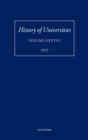 History of Universities: Volume XXXVI / 2 - eBook