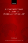 Recognition of States in International Law - Book