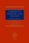 Corporate Purpose, CSR, and ESG - Book