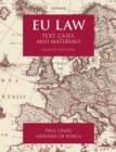 EU Law : Text, Cases, and Materials - eBook