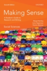 Making Sense in the Social Sciences : A Student's Guide to Research and Writing - Book