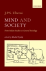 Mind and Society : From Indian Studies to General Sociology - eBook