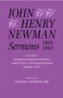 John Henry Newman Sermons 1824-1843 : Volume V: Sermons preached at St Clement's, Oxford, 1824-1826, and Two Charity Sermons, 1827 - Book