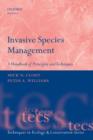 Invasive Species Management : A Handbook of Principles and Techniques - Book