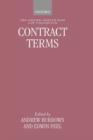Contract Terms - Book