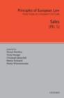 Principles of European Law : Sales Contract - Book